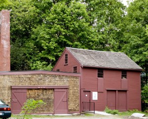 Shaker Workshops retail outlet is located at 18 Mill Lane, next to the Old Schwamb Mill.