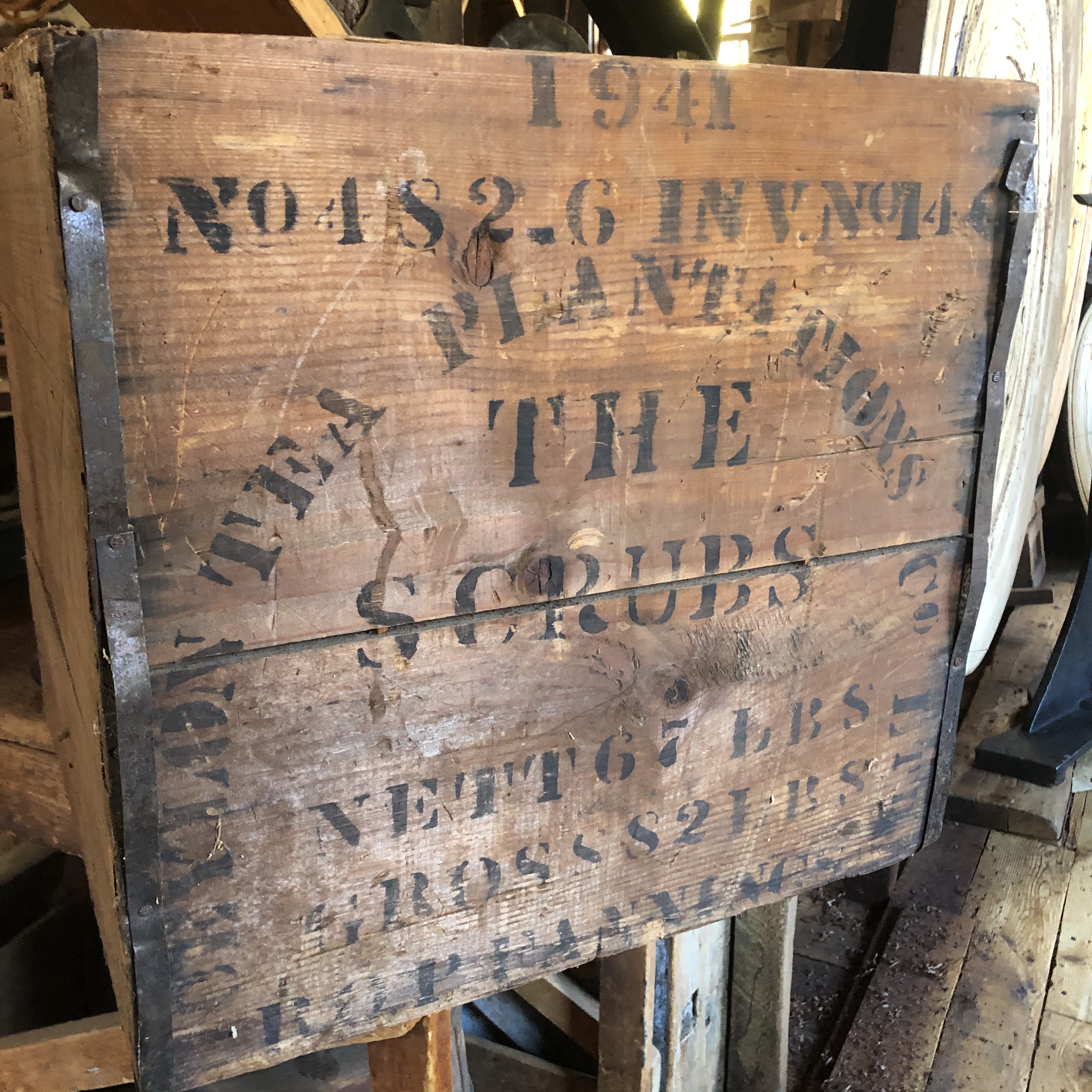 Boxes in the Mill – Old Schwamb Mill